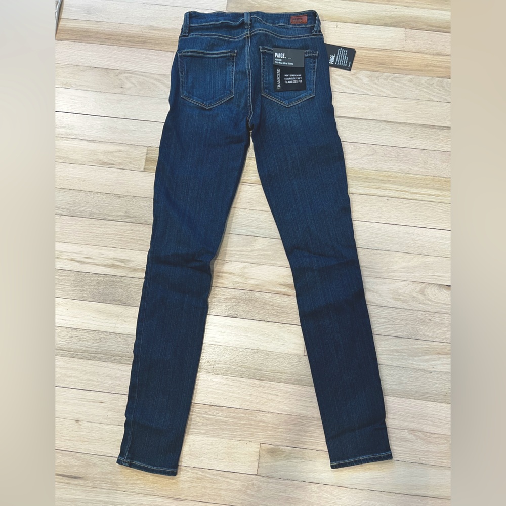 Paige High Rise Ultra Hoxton Skinny Jeans - size 25